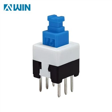 7 * 7 Tus Kheej Xauv Push Button Hloov