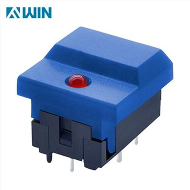 Momentary Illuminated Tact Push Button Hloov