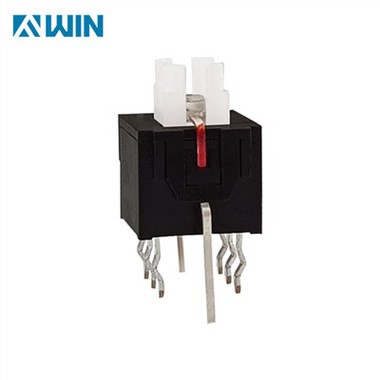 Latching Illuminated Tact Push Button Hloov